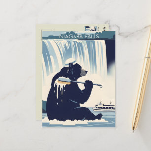 WPA Kunst Niagara Falls Briefkaart