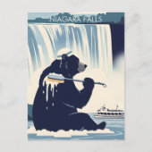 WPA Kunst Niagara Falls Briefkaart (Voorkant)