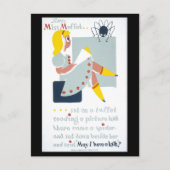 WPA Library Poster met Little Miss Muffet Briefkaart (Voorkant)
