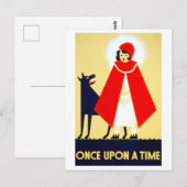 WPA Library Poster "Once Upon a Time" Briefkaart (Voorkant / Achterkant)