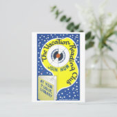  WPA Library-Poster voor vakantielezen Briefkaart (Staand voorkant)