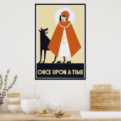  WPA Little Red Riding Hood Poster (Keuken)