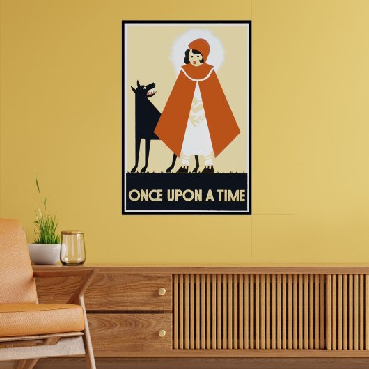  WPA Little Red Riding Hood Poster (Woonkamer 2)