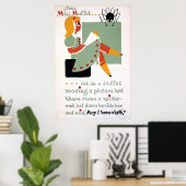 WPA Miss Muffet 1936 Poster (Thuiskantoor)