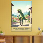 WPA Motiverende citatenkunst Canvas Afdruk (Insitu (Woonkamer))