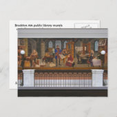 WPA Murals 5 ~ briefkaart (Voorkant / Achterkant)