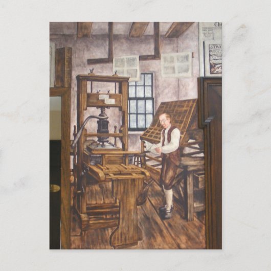 WPA Murals 6 ~ briefkaart (Voorkant)