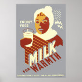 WPA-Poster MILK Poster (Voorkant)