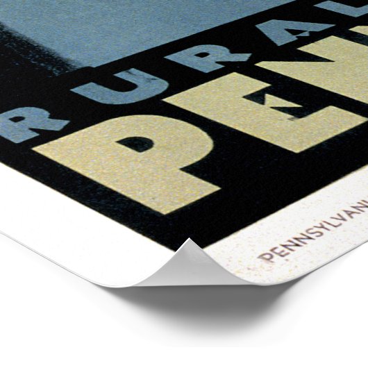 WPA-Poster Pennsylvania Poster (Hoek)
