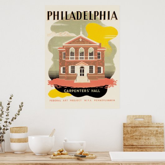WPA-Poster Philadelphia Poster (Keuken)