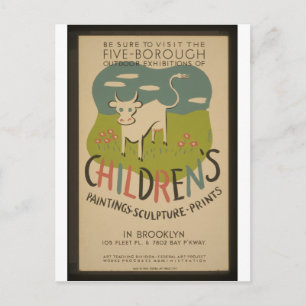 WPA-Poster - Retro naar 1941 Briefkaart