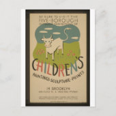  WPA-Poster - Retro naar 1941 Briefkaart (Voorkant)