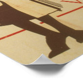  WPA-Poster voor Afrikaanse wijnbouw Poster (Hoek)