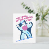  WPA-Poster voor Letter-Writing Week Briefkaart (Staand voorkant)