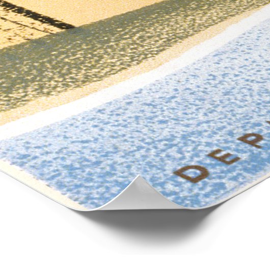 WPA-Poster voor nationale parken Poster (Hoek)