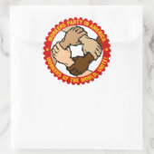 WPA-Sticker Ronde Sticker (Tas)