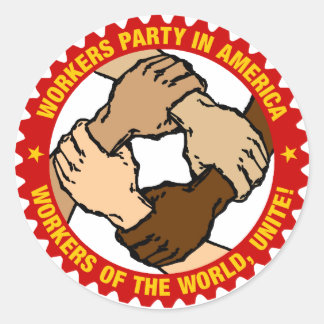 WPA-Sticker Ronde Sticker