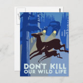 WPA Wildlife Briefkaart (Voorkant / Achterkant)