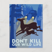 WPA Wildlife Briefkaart (Voorkant)