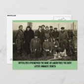 WPA Winter Work Crew Briefkaart (Voorkant / Achterkant)