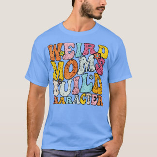 wpap retro kleur rare momenten bouwt karakter t-shirt
