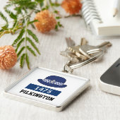 WPC-Pet voor Britse politie - nummer en naam toevo Sleutelhanger (Zijkant)