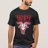 WPI Engineers Mascot Heather Gray T-shirt (Voorkant)