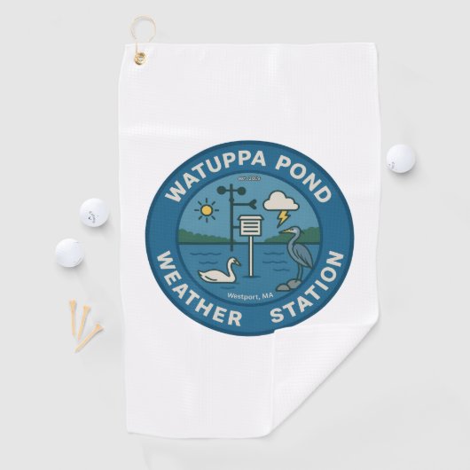 WPWS Golf Towel Golfhanddoek (Insitu)