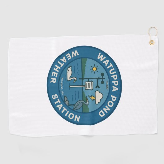WPWS Golf Towel Golfhanddoek (Horizontaal)