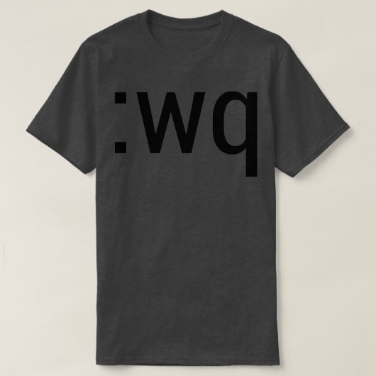 wq hoe te om het Ontwerp van de Tekst van de redac T-shirt (Design voorkant)