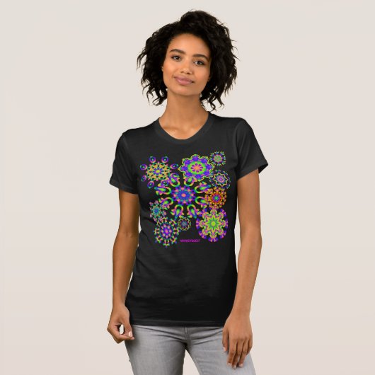 WQ Kaleidoscope Collage Shirt Sleeves (Voorkant volledig)
