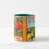 WQ MOK CUP : Oranje Blossom-label (Midden)