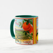 WQ MOK CUP : Oranje Blossom-label (Voorkant links)