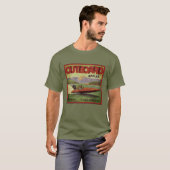 WQ T SHIRT MANNEN: Buitenappelen - Meer van Chelan (Voorkant volledig)