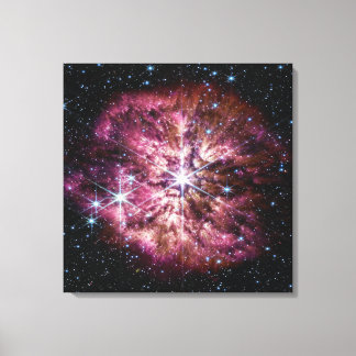 WR 124 Ster & Nebula | Heldere sterren | JWST Canvas Afdruk