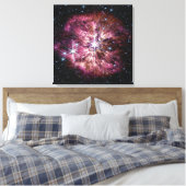WR 124 Ster & Nebula | Heldere sterren | JWST Canvas Afdruk (Insitu (Slaapkamer))