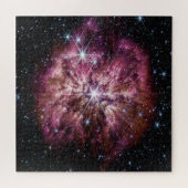 WR 124 Ster & Nebula | Heldere sterren | JWST Legpuzzel (Horizontaal)