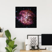 WR 124 Ster & Nebula | Heldere sterren | JWST Poster (Thuiskantoor)