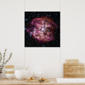 WR 124 Ster & Nebula | Heldere sterren | JWST Poster (Keuken)