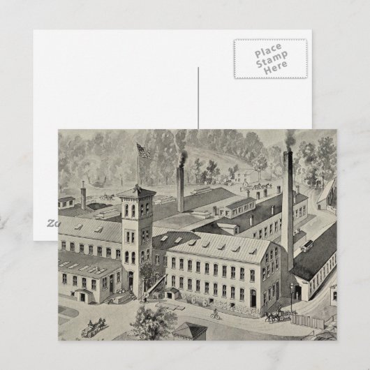 WR Brixey, fabrikant Briefkaart (Voorkant / Achterkant)