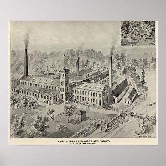 WR Brixey, fabrikant Poster (Voorkant)