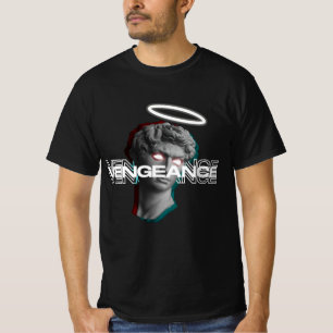 WRAAK engel beeld streetwear T-shirt