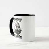 wraak is onder mijn waardigheid mok (Voorkant links)
