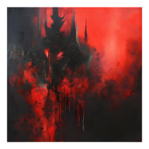 Wraak Symbolisme Abstracte Kunst Foto Afdruk