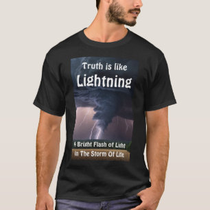 "Wraak van de hemel: bliksem losgelaten" T-shirt