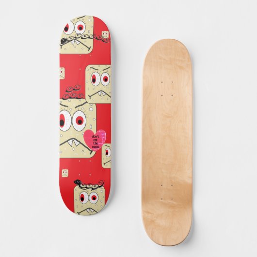 Wraak van de wrongel skateboard (Voorkant)