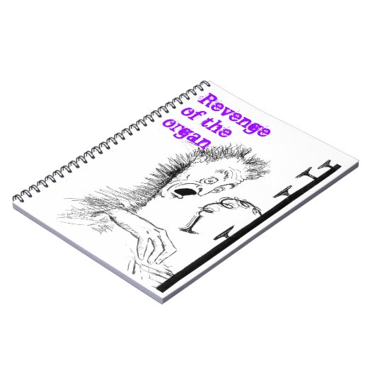 Wraak van het orgel notitieboek (Linkerzijde)