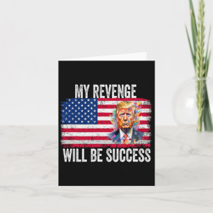 Wraak zal succes zijn T Trump 2024 Take America Kaart