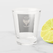 Wraakengelen Shot Glas (Achterkant)