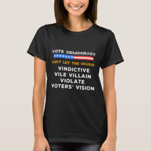 Wraakzuchtige schurk schenden kiezers Vision Kama T-shirt